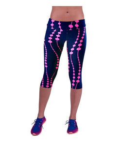 High Waist Fitness Yoga Sport Pants Printed Stretch Cropped Leggings